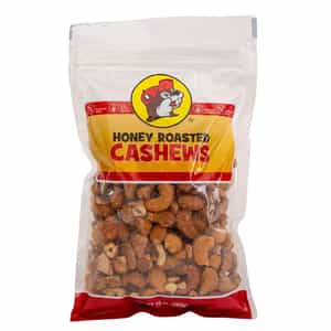 Buc-ee's Honey Roasted Cashews (Beaver Nuggets & Snacks)